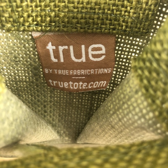 True Tote Jute Wine Bottle Bag - Picture 7 of 7